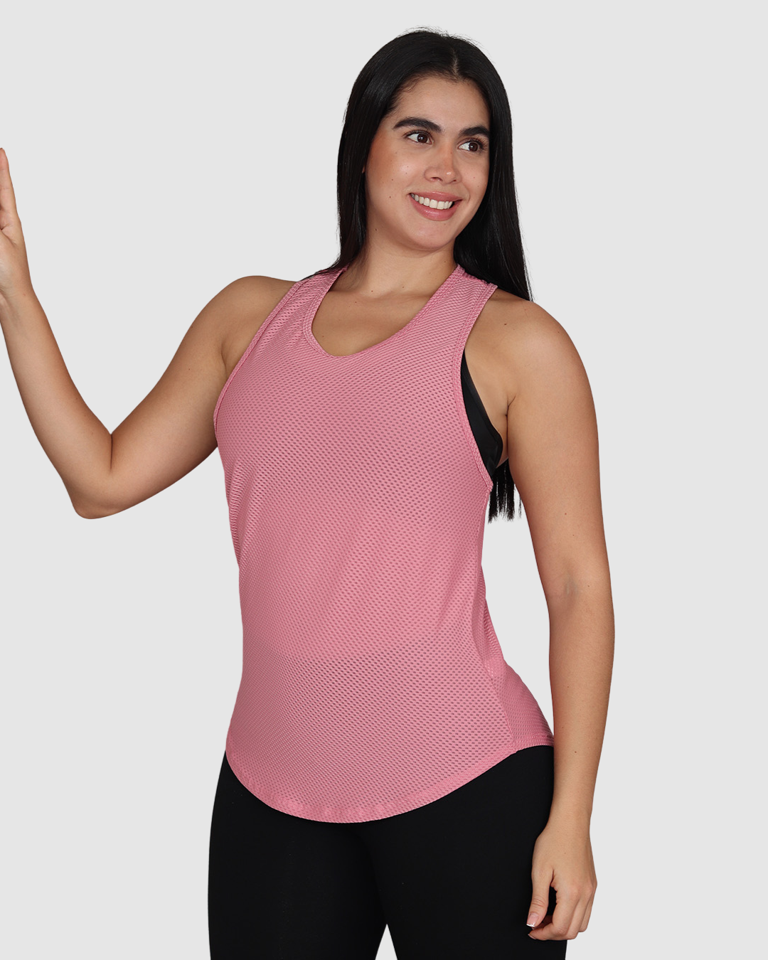 Blusa Esqueleto Malla Cola de Pato