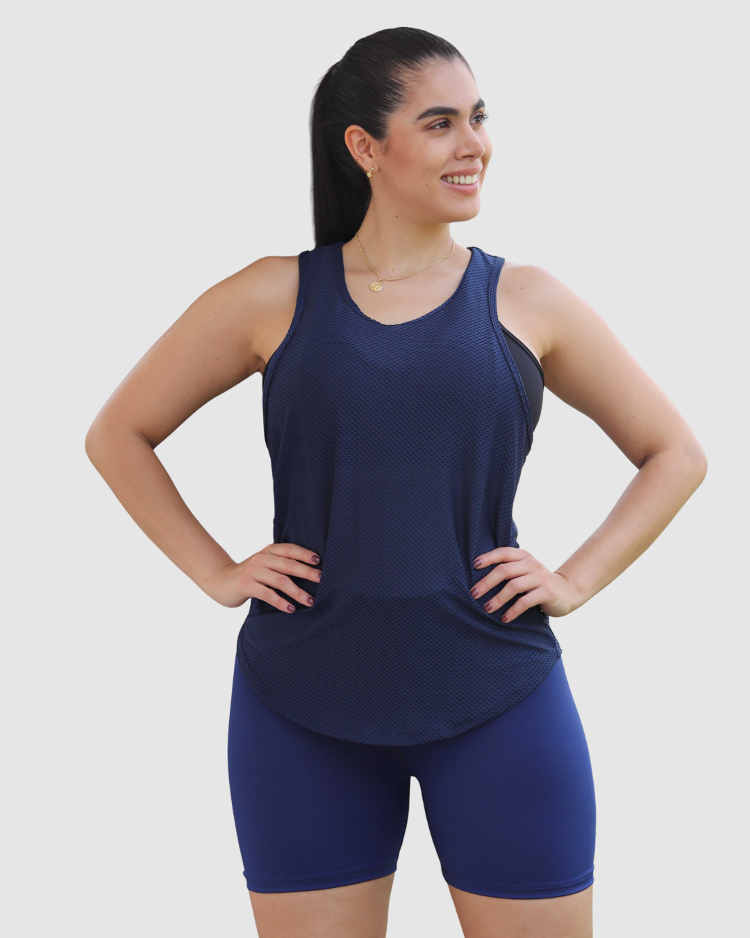 Blusa Esqueleto Malla Cola de Pato