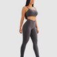 Leggins Unicolor Pretina Resorte en Tela Nylon