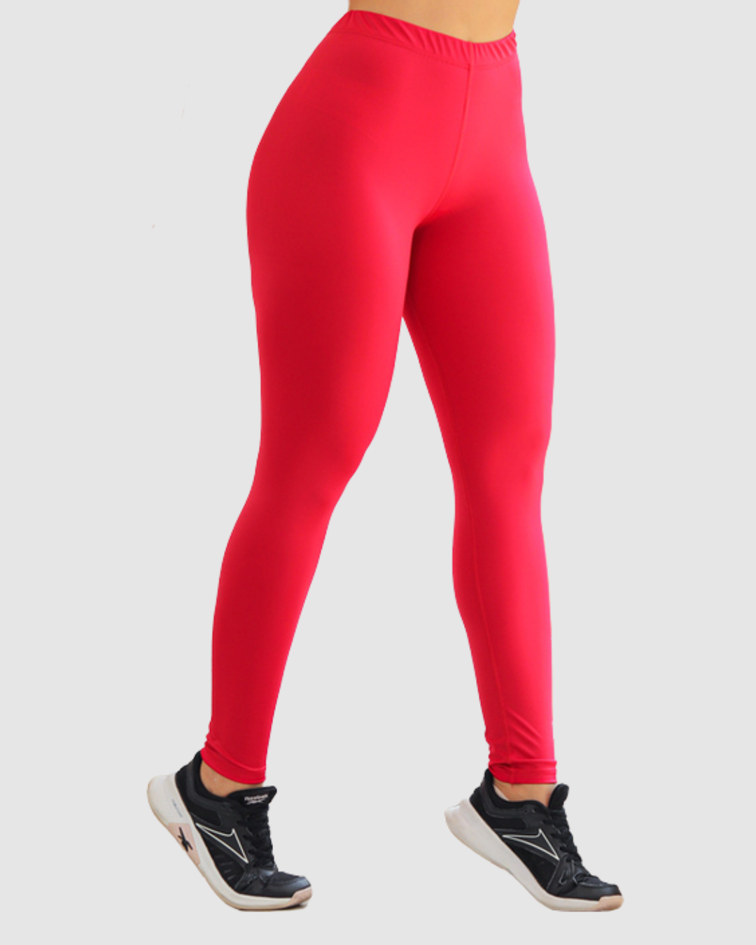 Leggins Unicolor Pretina Resorte en Tela Nylon