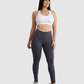 Leggins Unicolor Pretina Resorte en Tela Nylon