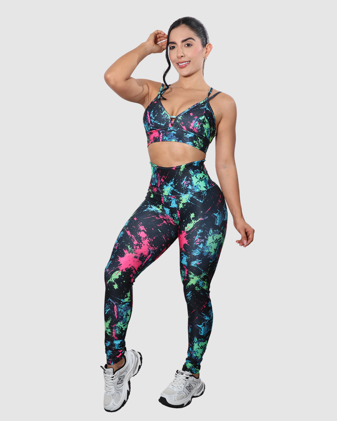 Conjunto Deportivo Supplex Estampado, Control Abdomen