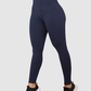 Leggins Unicolor en Tela Algodón Pretina Alta Mujer