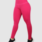 Leggins Unicolor en Tela Algodón Pretina Alta Mujer