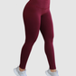 Leggins Unicolor en Tela Algodón Pretina Alta Mujer