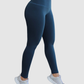 Leggins Unicolor en Tela Algodón Pretina Alta Mujer