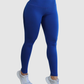 Leggins Unicolor en Tela Algodón Pretina Alta Mujer