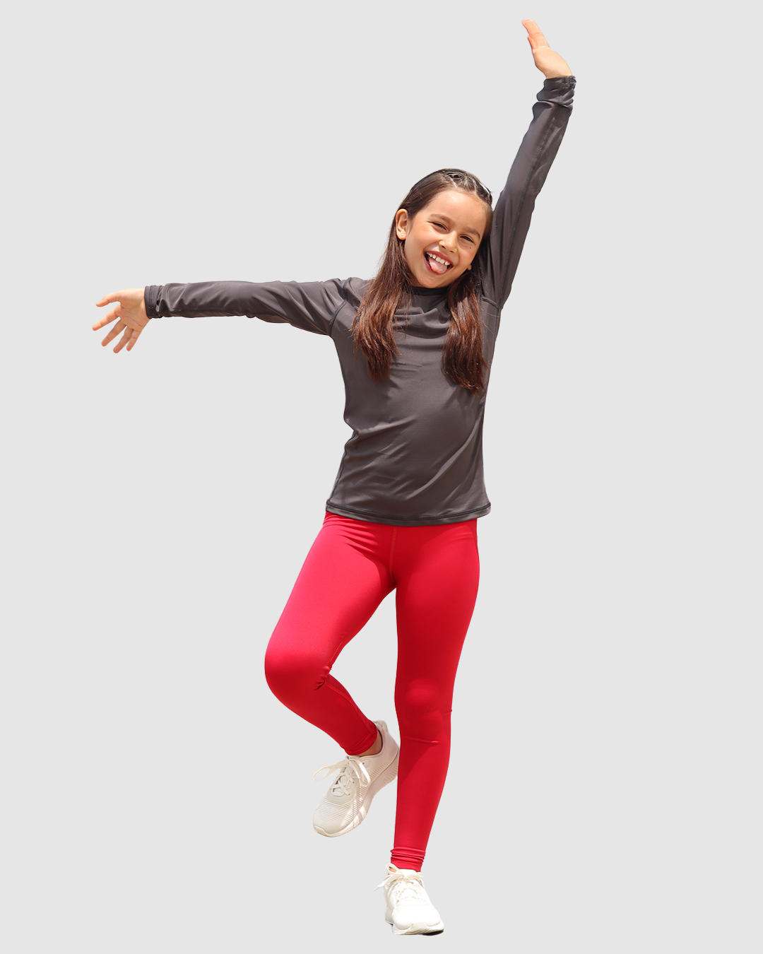 Leggins Unicolor Nylon Deportivo Niño