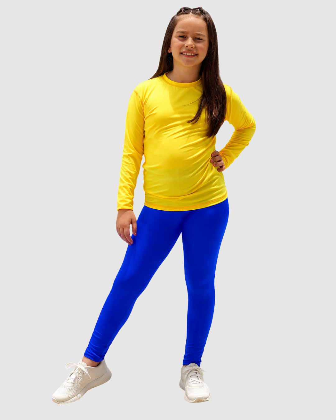 Leggins Unicolor Nylon Deportivo Niño