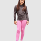 Leggins Unicolor Nylon Deportivo Niño