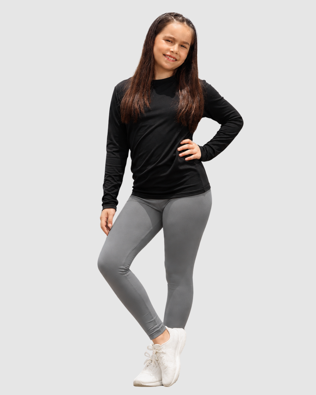 Leggins Unicolor Nylon Deportivo Niño