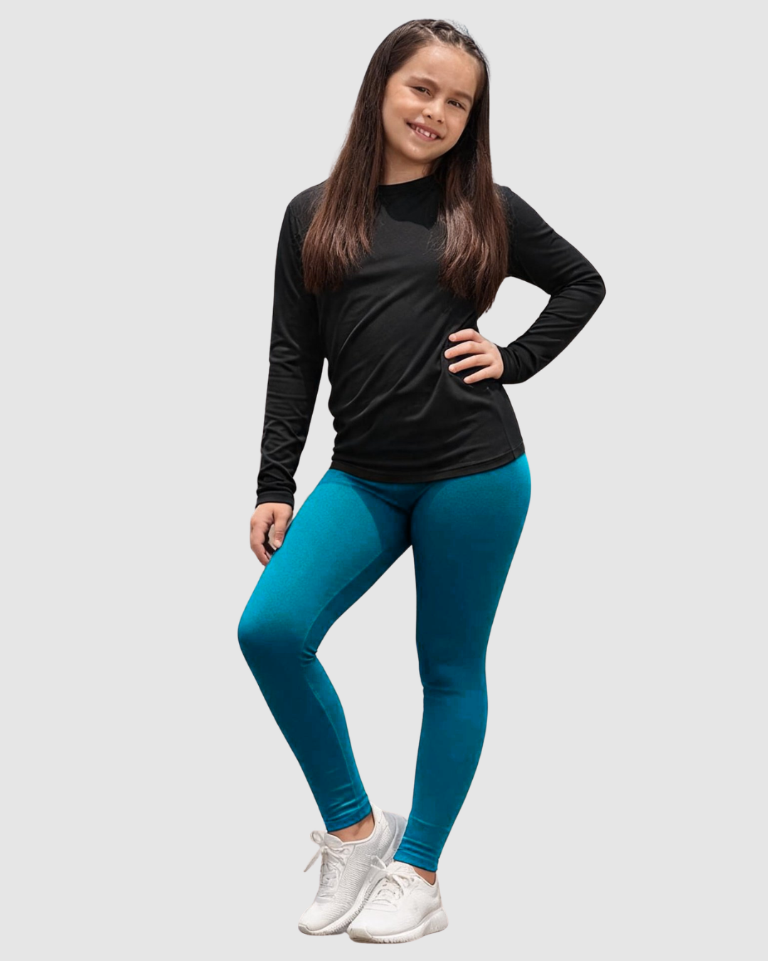 Leggins Unicolor Nylon Deportivo Niño