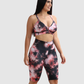 Conjunto Byker Estampado Supplex, Tiro Alto