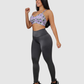 Leggins Pretina Unicolor en Tela Nylon Dama