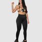 Leggins Pretina Unicolor en Tela Nylon Dama