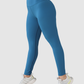 Leggins Pretina Unicolor en Tela Nylon Dama