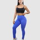 Leggins Pretina Unicolor en Tela Nylon Dama
