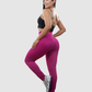 Leggins Pretina Unicolor en Tela Nylon Dama