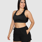 Pantaloneta Doble Short Running Semi Impermeable