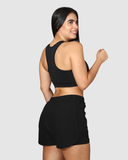 Pantaloneta Doble Short Running Semi Impermeable