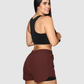Pantaloneta Doble Short Running Semi Impermeable