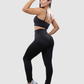 Leggins Pretina Unicolor en Tela Nylon Dama