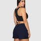 Pantaloneta Doble Short Running Semi Impermeable