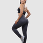 Leggins Pretina Unicolor en Tela Nylon Dama