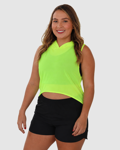 Blusa Velo con Capucha Deportiva Dama