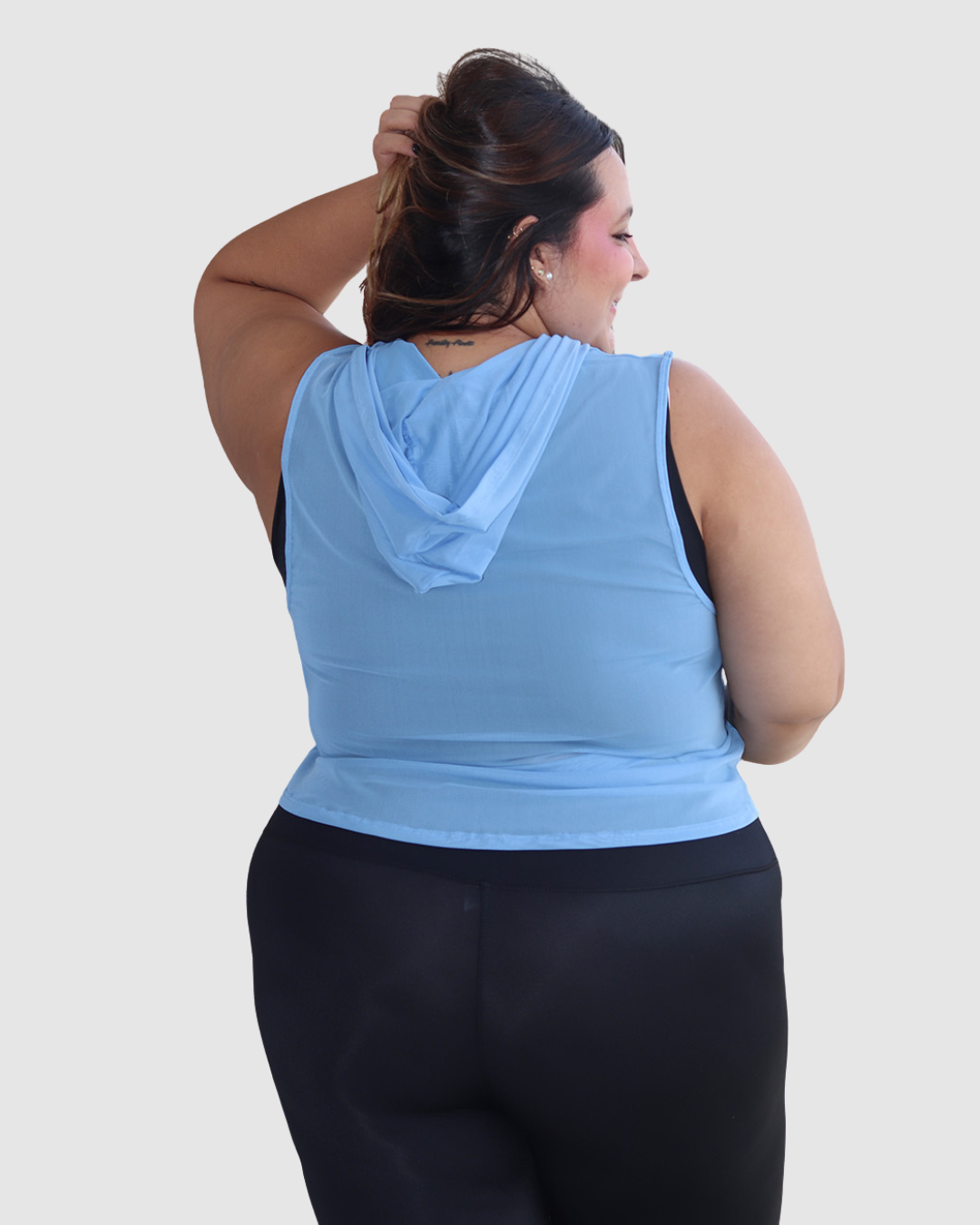 Blusa Velo con Capucha Deportiva Dama