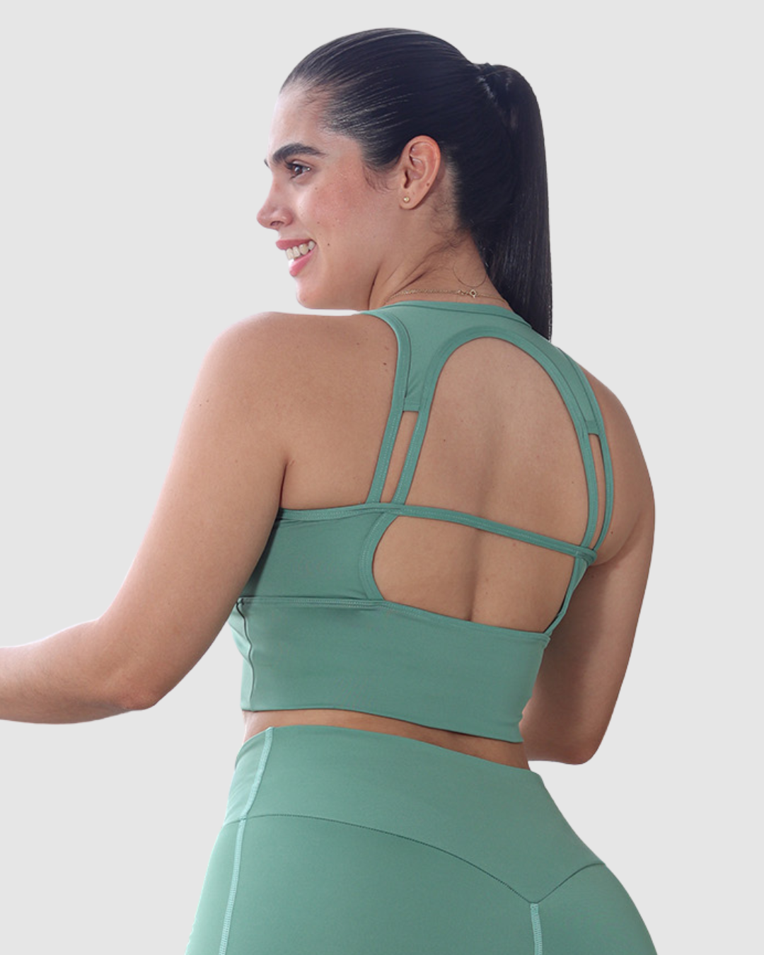 Top Deportivo Escote Espalda Mujer