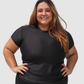 Blusas Deportivas Corte Costado Compresión Lycra