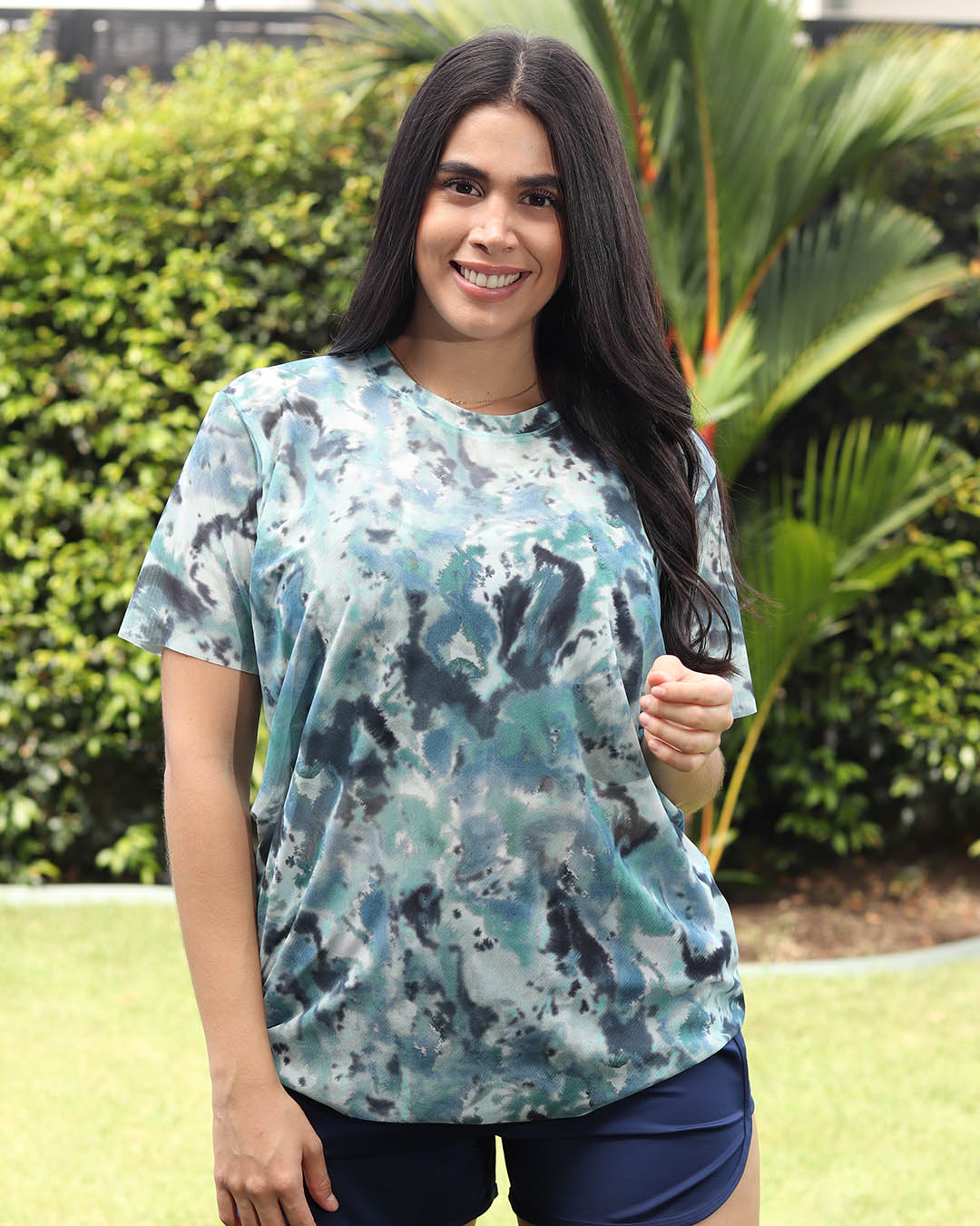 Blusa Velo Manga Estampada (Ref 542)