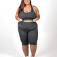 Top Unicolor Esqueleto  con forro en Tela Nylon