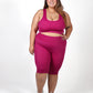 Top Unicolor Esqueleto  con forro en Tela Nylon