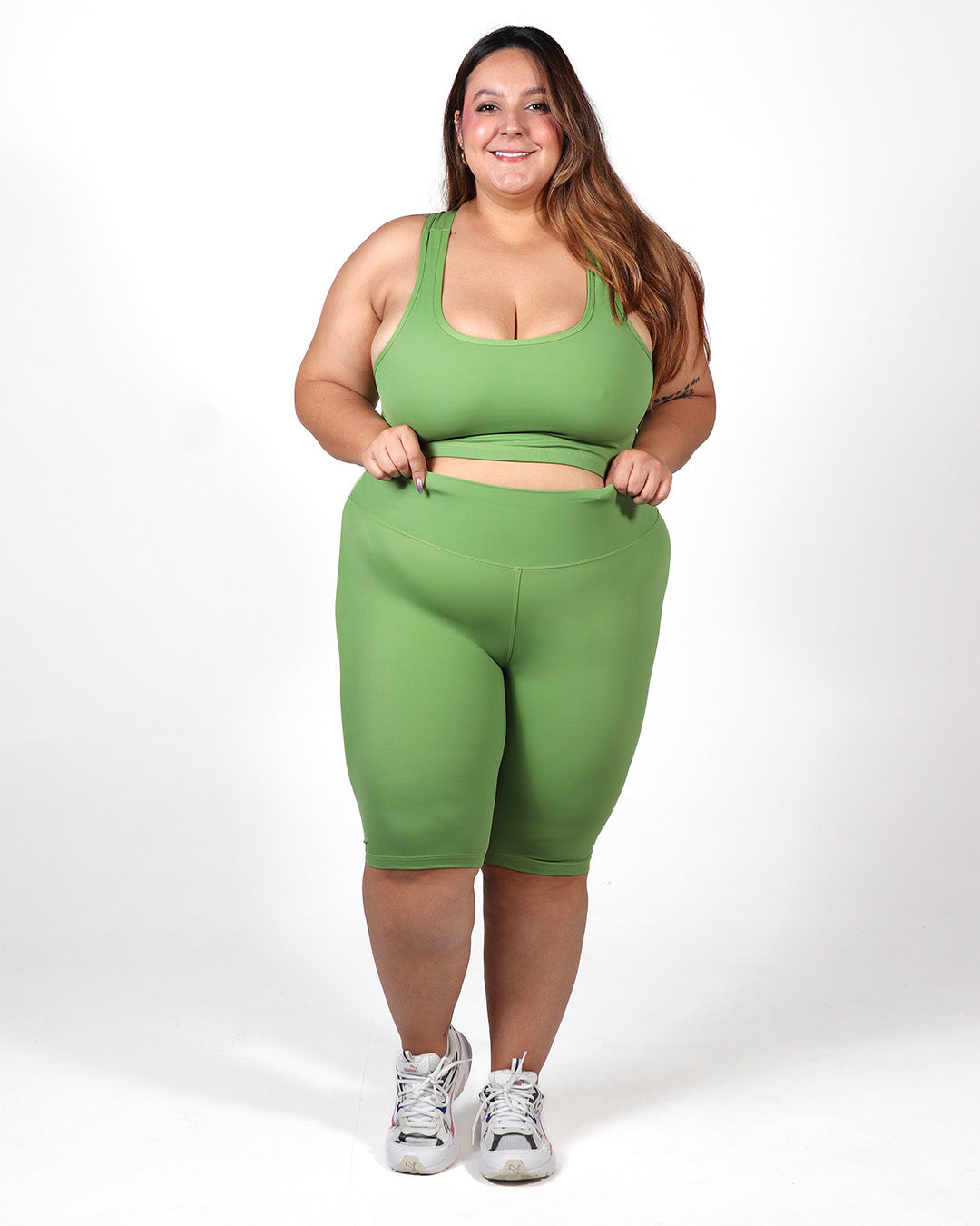 Top Unicolor Esqueleto  con forro en Tela Nylon