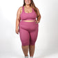 Top Unicolor Esqueleto  con forro en Tela Nylon