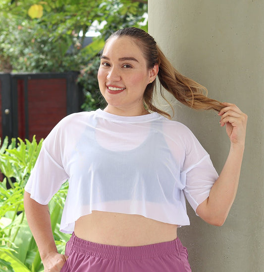 Blusa velo escote en la espalda (Ref:573)