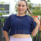 Blusa velo escote en la espalda (Ref:573)