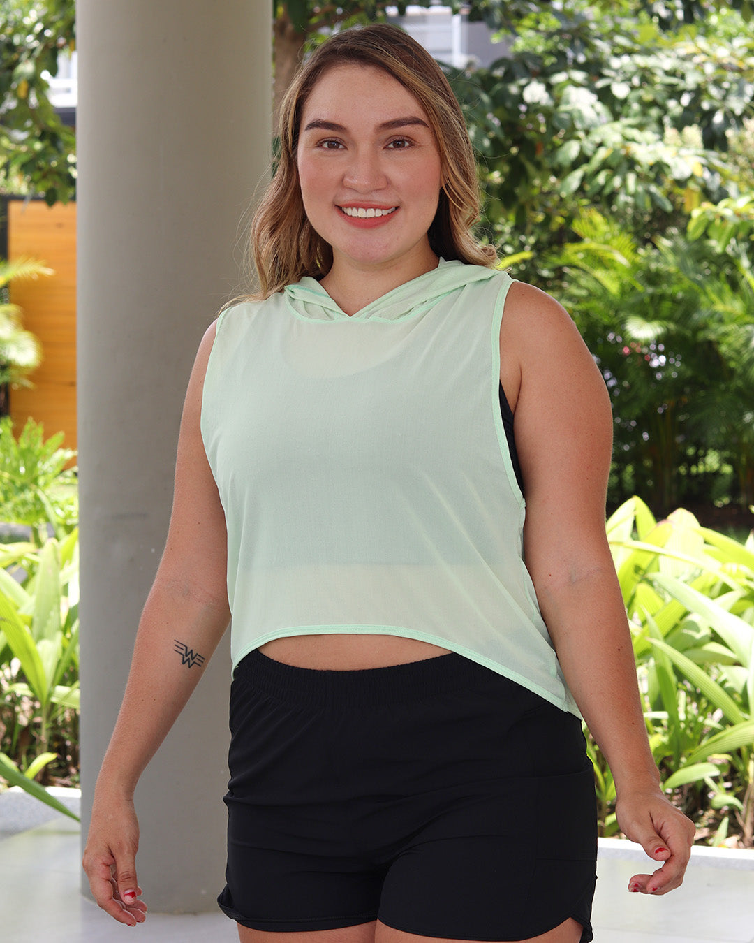 BLUSA VELO CON CAPUCHA (REF:572)