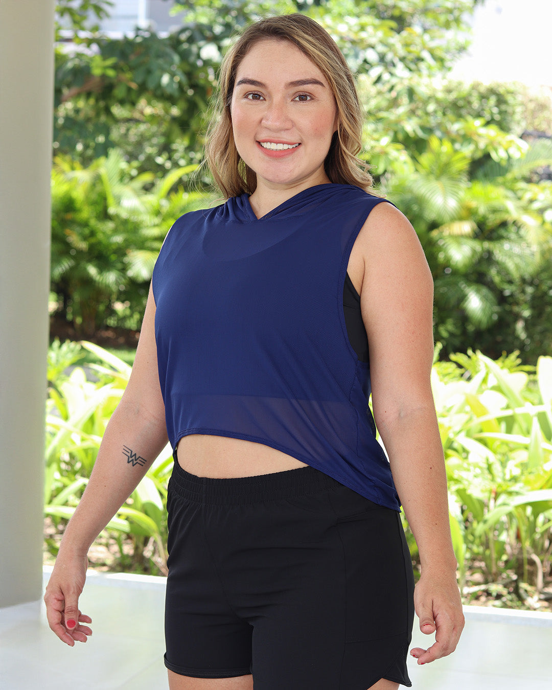 BLUSA VELO CON CAPUCHA (REF:572)