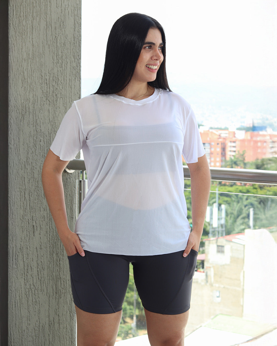 Blusa velo manga Oversize (Ref 541)