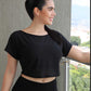 Blusa maya cuello bandeja (Ref.513)