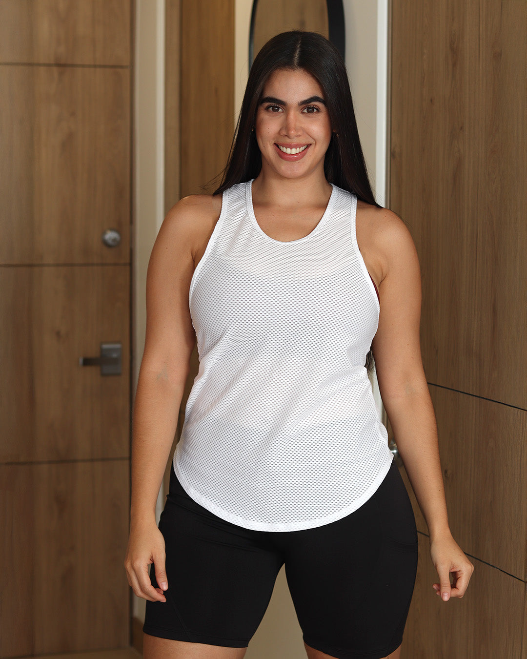 Blusa Esqueleto Malla Cola de Pato