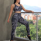 Conjunto sublimado leggins + top