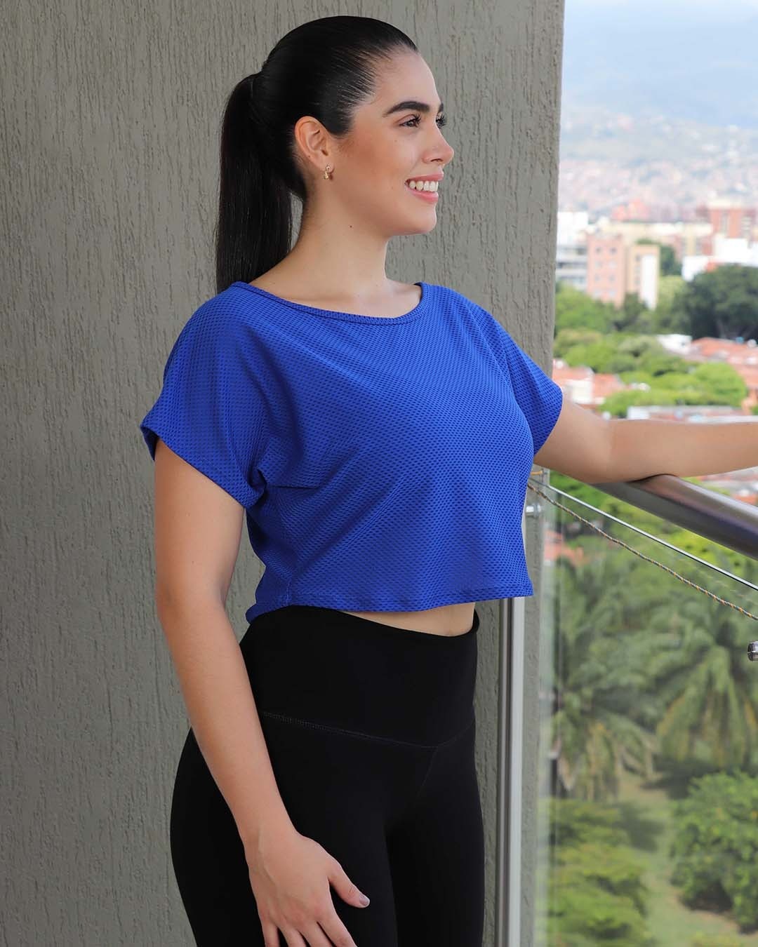 Blusa maya cuello bandeja (Ref.513)