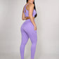 Leggins Tobillero Deportivo con Bolsillos Laterales