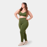 Leggins Supplex Unicolor Control de Abdomen Mujer