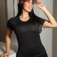 Blusa manga corta surcida (Ref 532)